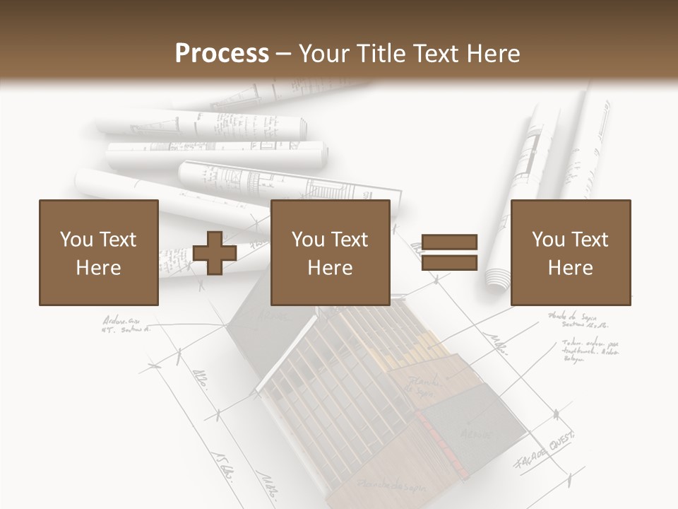 House Dwelling Flat PowerPoint Template