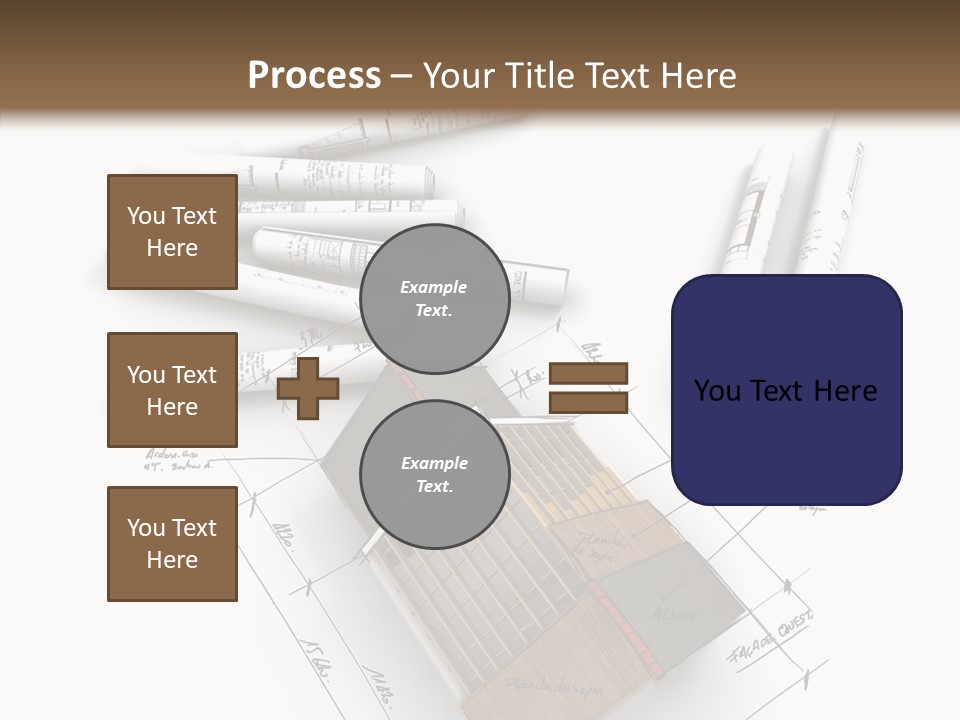 House Dwelling Flat PowerPoint Template