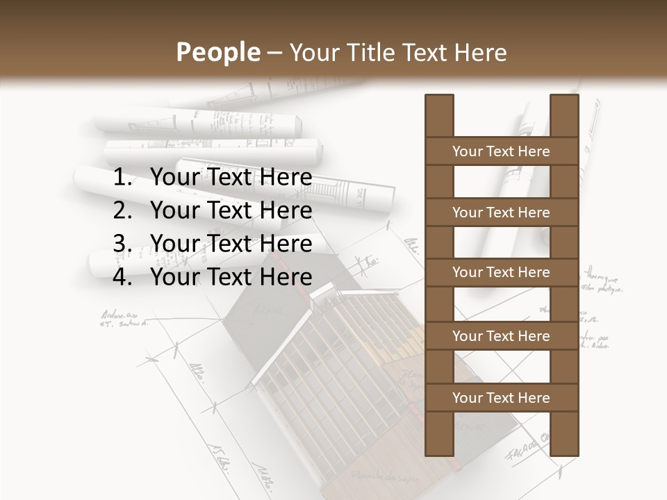 House Dwelling Flat PowerPoint Template