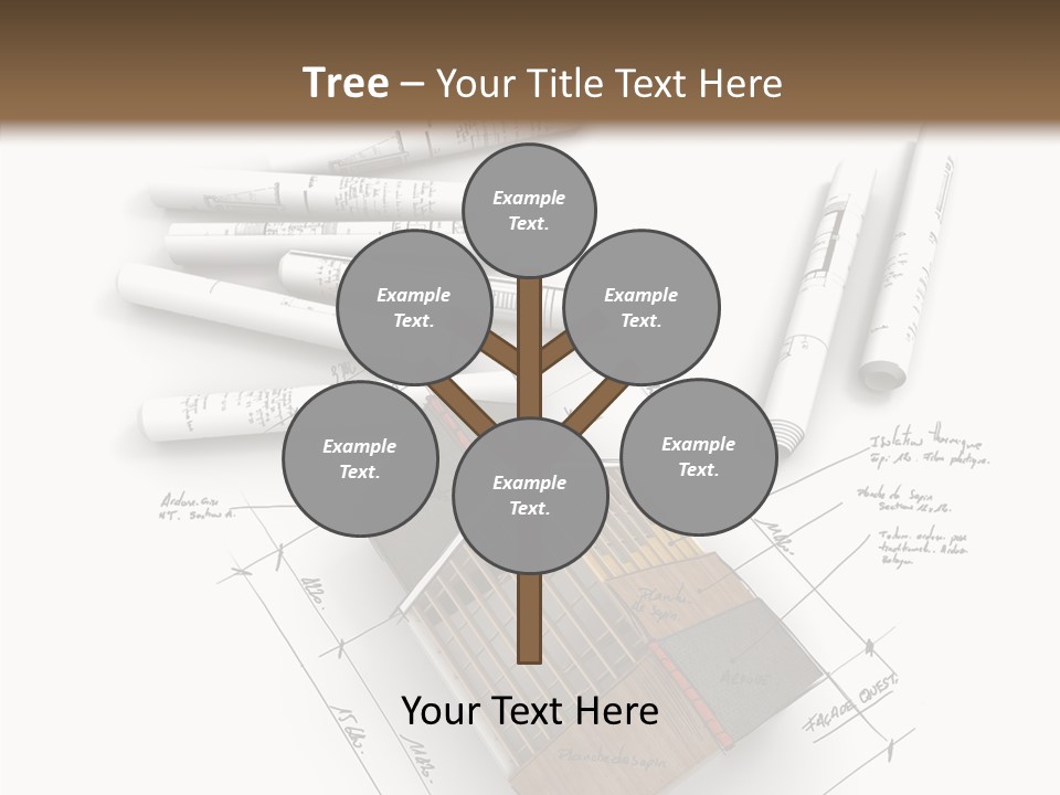 House Dwelling Flat PowerPoint Template