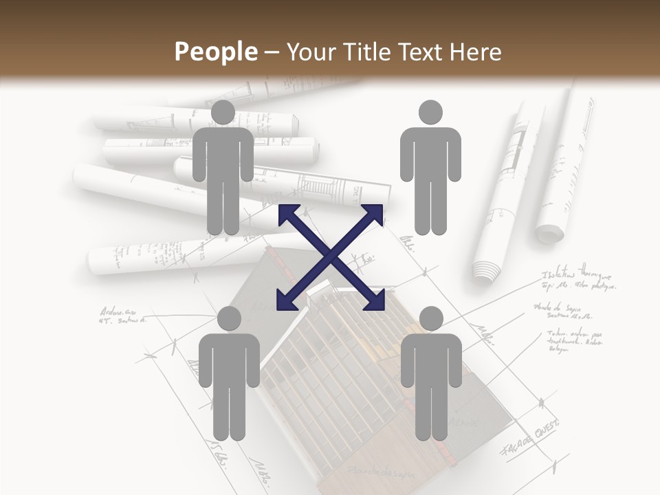 House Dwelling Flat PowerPoint Template