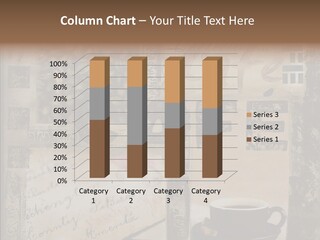 Aromatic Text Coffee Bean PowerPoint Template