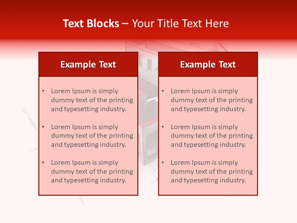Reform Architecture Model Development PowerPoint Template