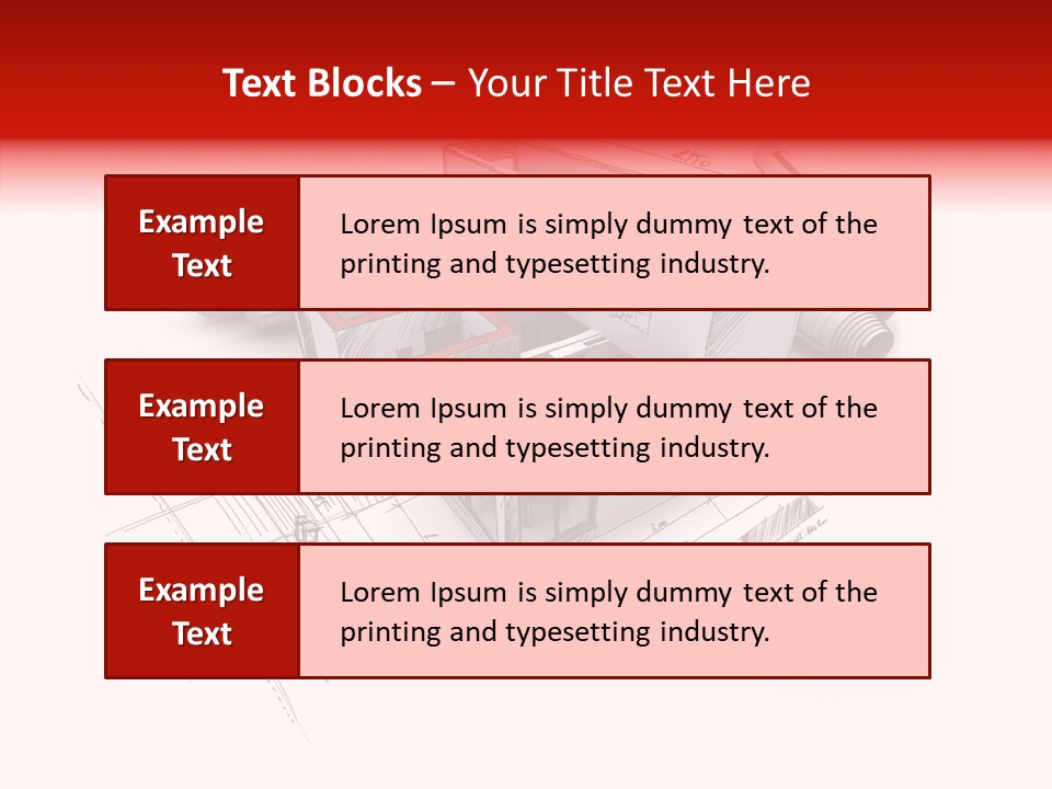 Reform Architecture Model Development PowerPoint Template