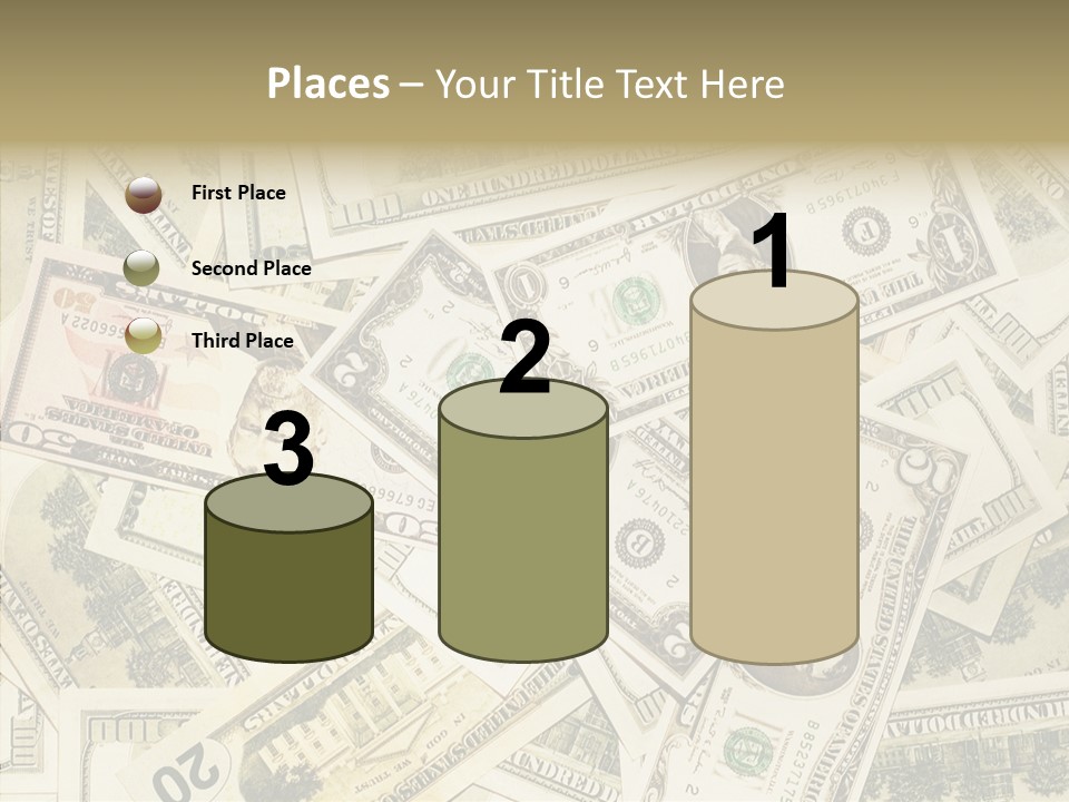 Bill Dollar Big PowerPoint Template