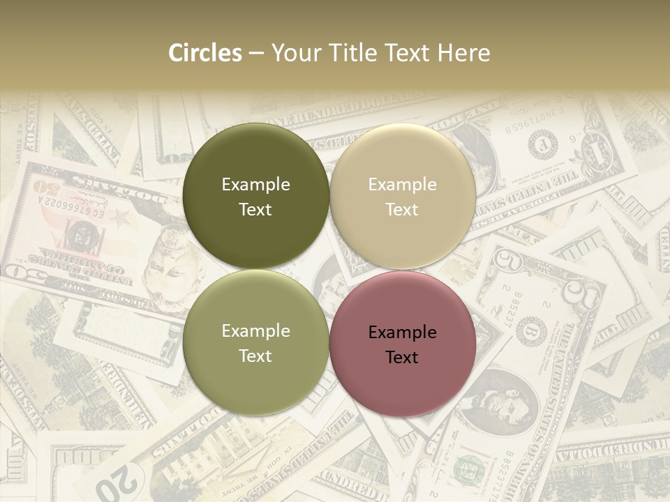 Bill Dollar Big PowerPoint Template