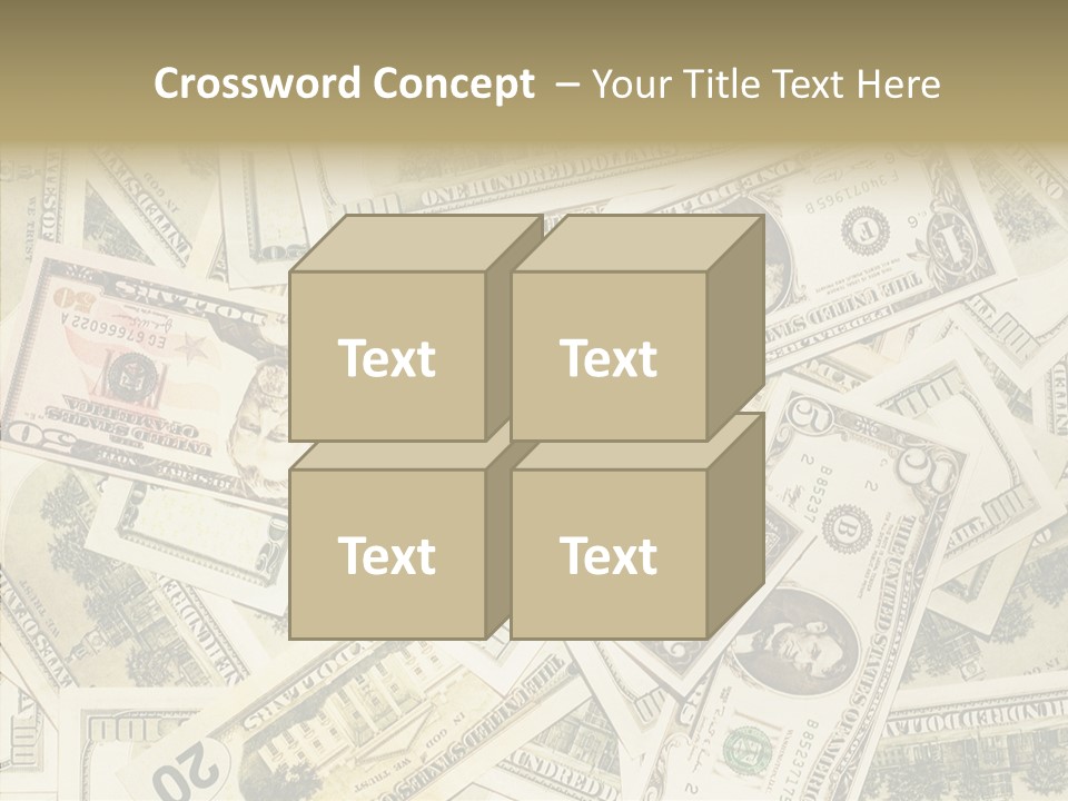 Bill Dollar Big PowerPoint Template
