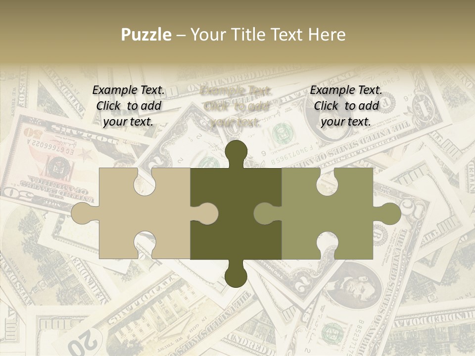 Bill Dollar Big PowerPoint Template