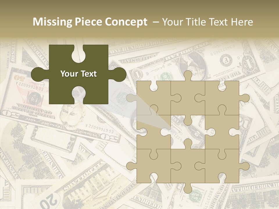 Bill Dollar Big PowerPoint Template