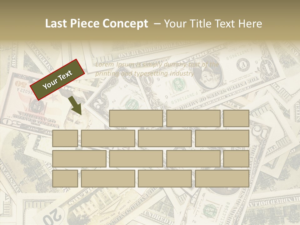 Bill Dollar Big PowerPoint Template