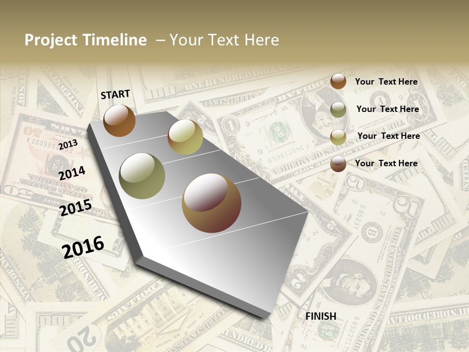 Bill Dollar Big PowerPoint Template