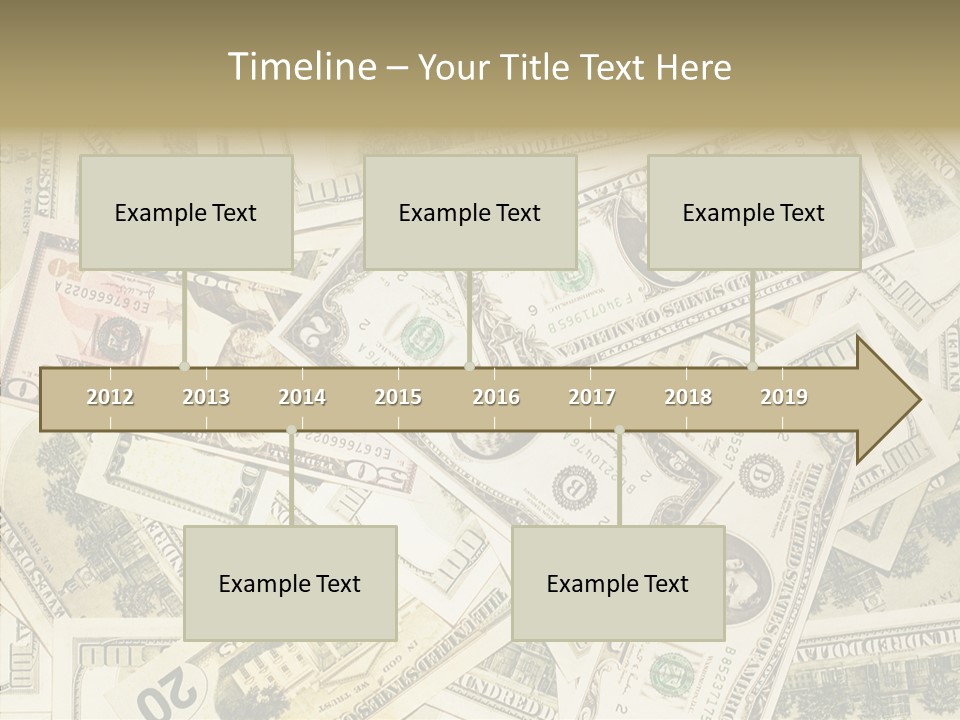 Bill Dollar Big PowerPoint Template