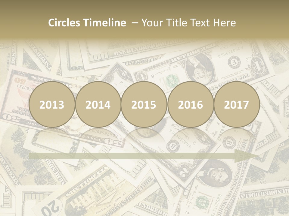 Bill Dollar Big PowerPoint Template