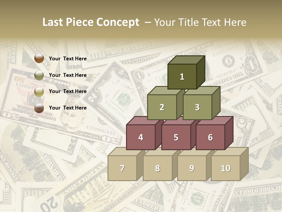 Bill Dollar Big PowerPoint Template