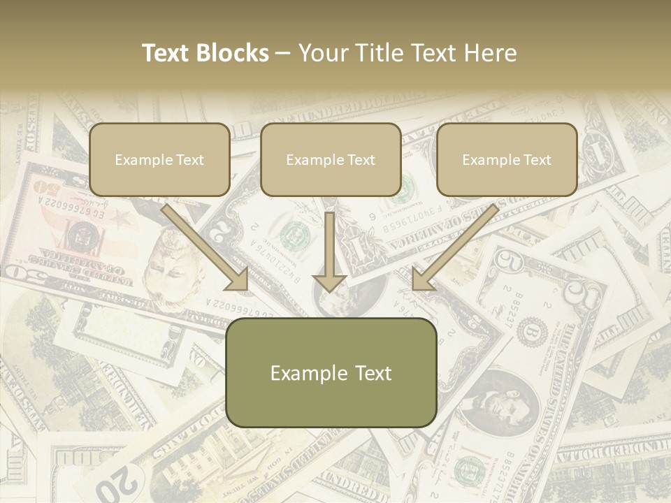 Bill Dollar Big PowerPoint Template