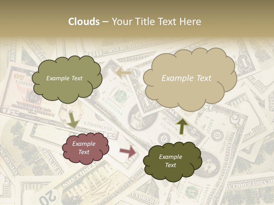 Bill Dollar Big PowerPoint Template