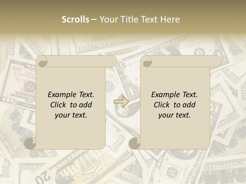 Bill Dollar Big PowerPoint Template