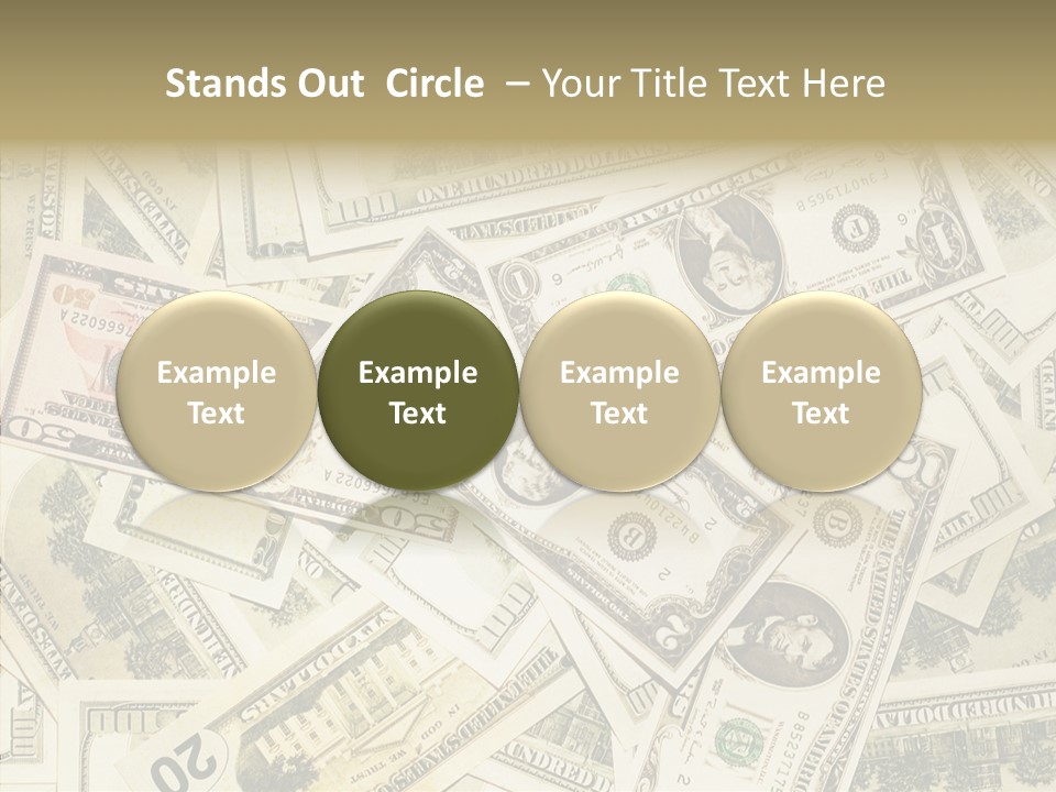 Bill Dollar Big PowerPoint Template