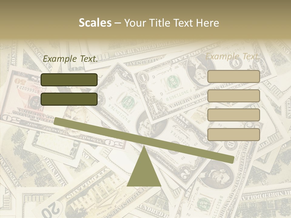 Bill Dollar Big PowerPoint Template