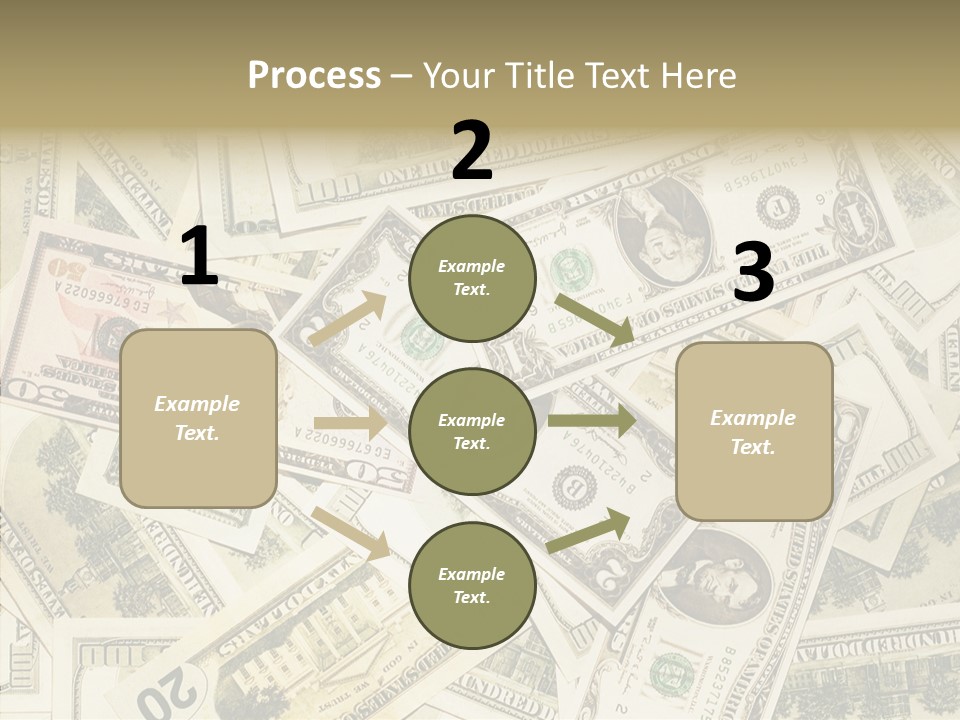 Bill Dollar Big PowerPoint Template
