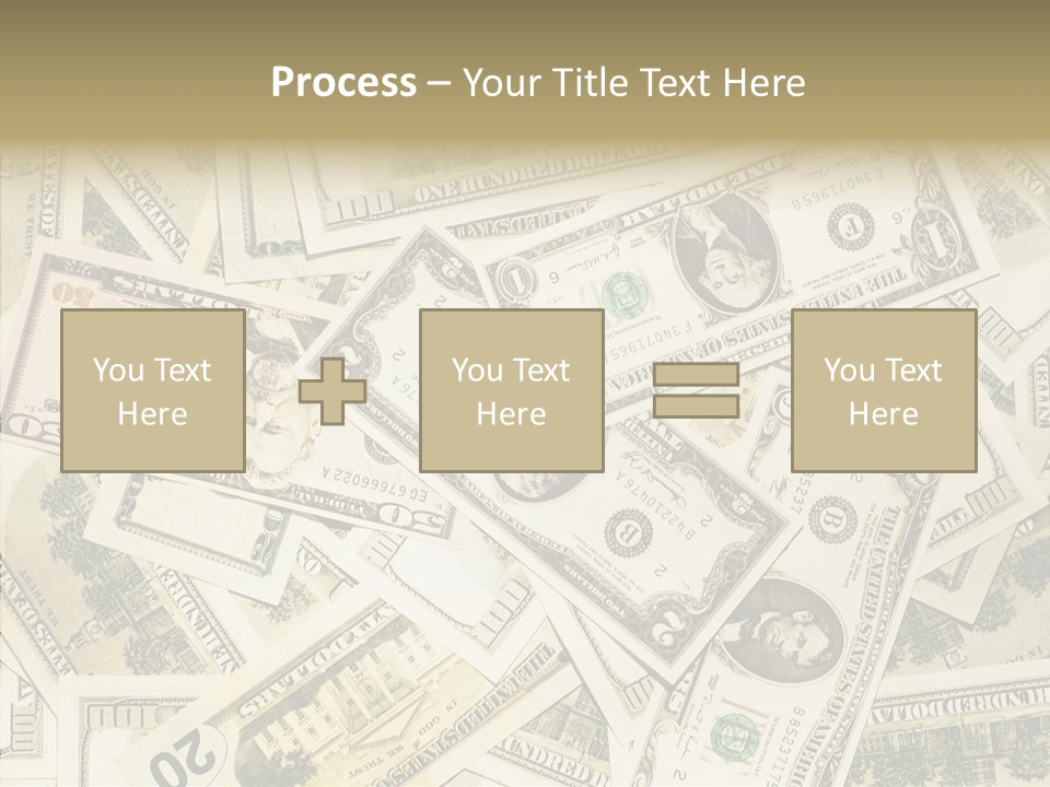 Bill Dollar Big PowerPoint Template