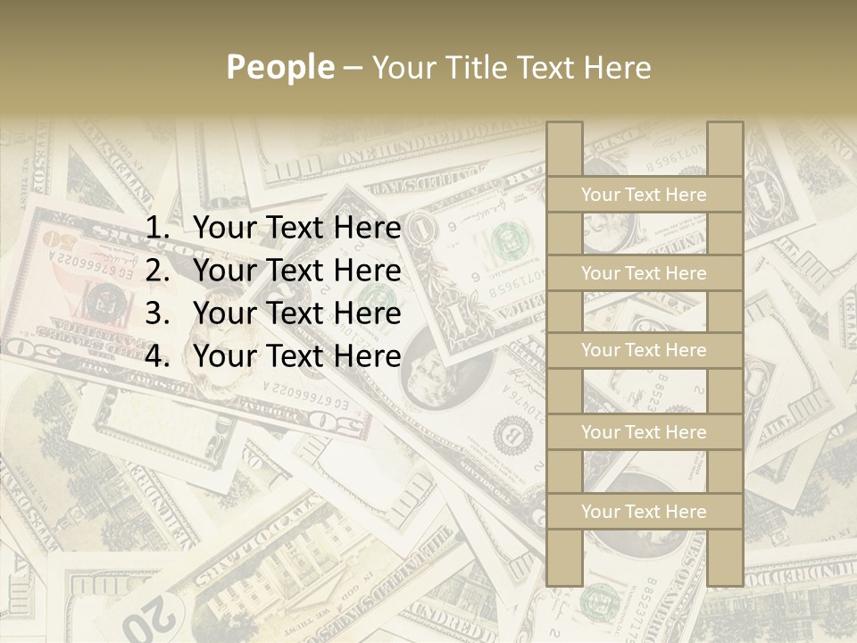 Bill Dollar Big PowerPoint Template