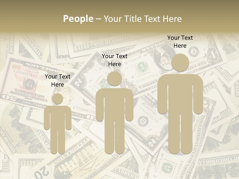 Bill Dollar Big PowerPoint Template