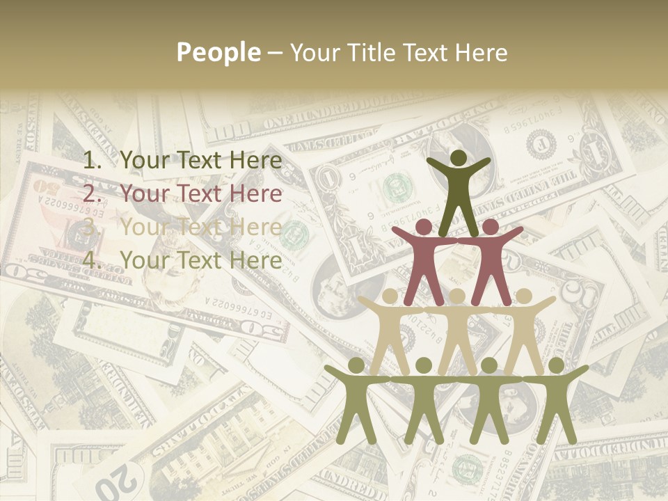 Bill Dollar Big PowerPoint Template