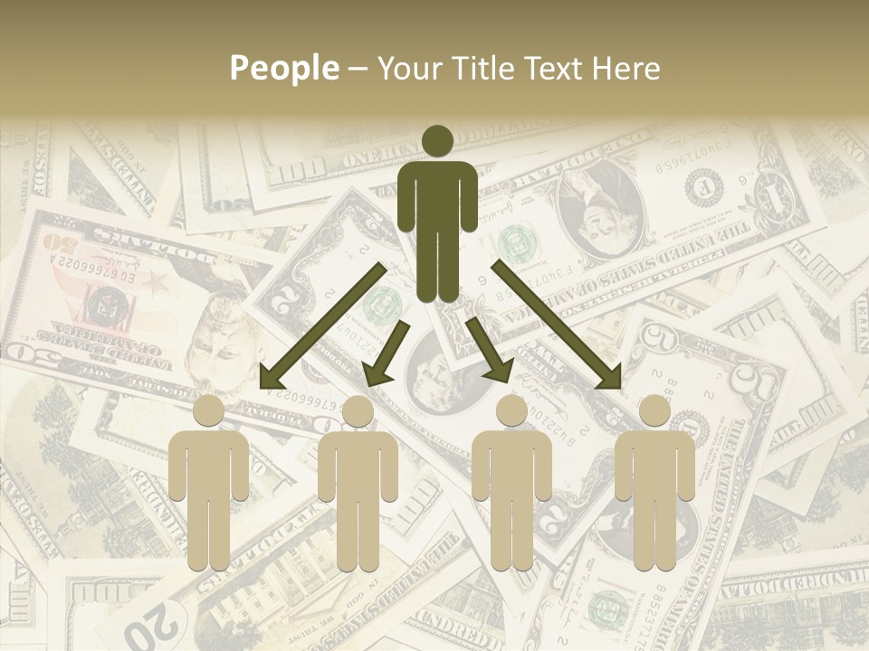 Bill Dollar Big PowerPoint Template