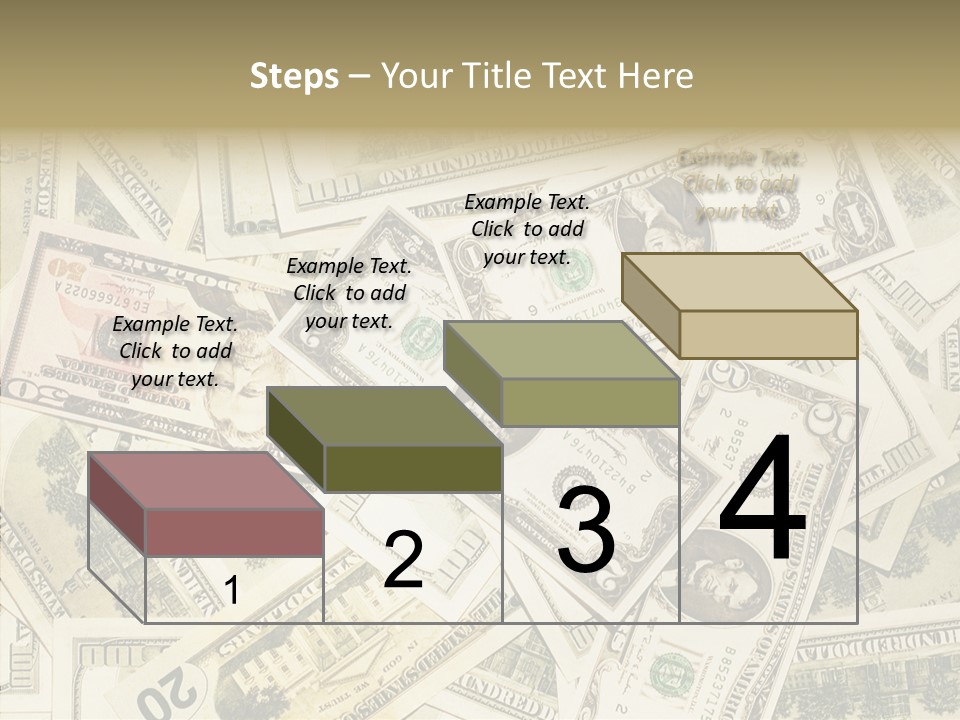 Bill Dollar Big PowerPoint Template