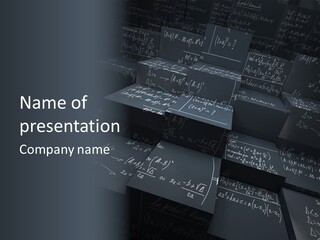 Automatic Progress Physics PowerPoint Template