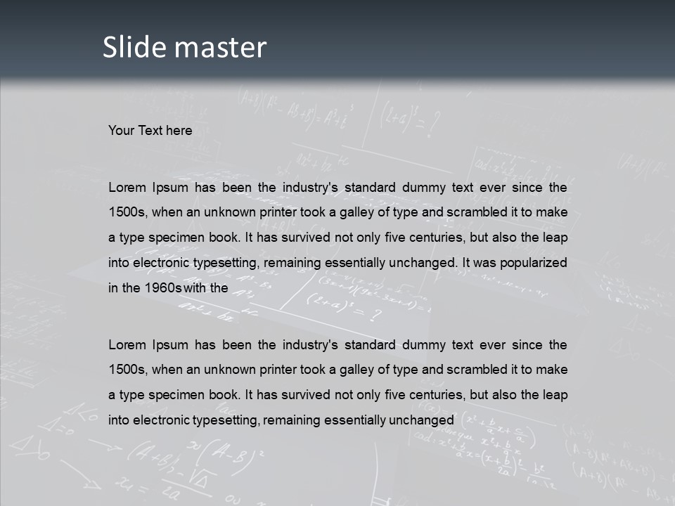 Automatic Progress Physics PowerPoint Template