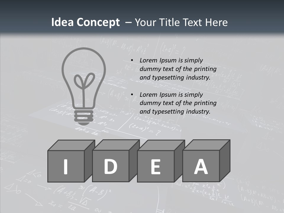 Automatic Progress Physics PowerPoint Template
