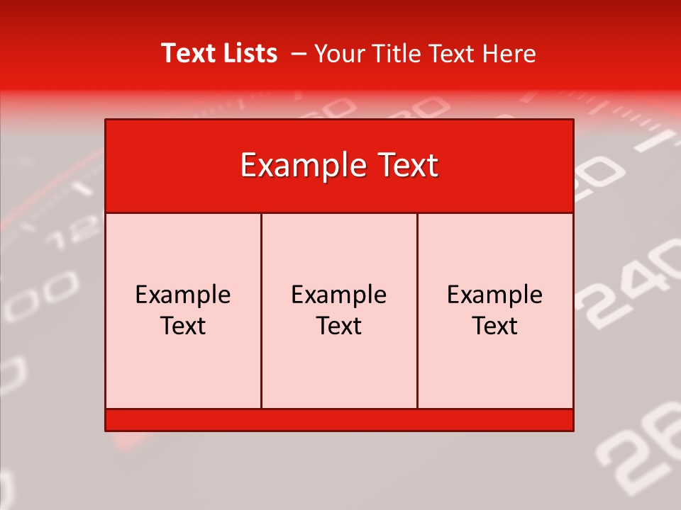 Race Speedometer Extreme PowerPoint Template