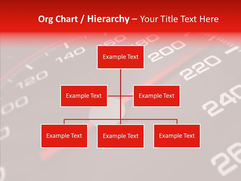 Race Speedometer Extreme PowerPoint Template