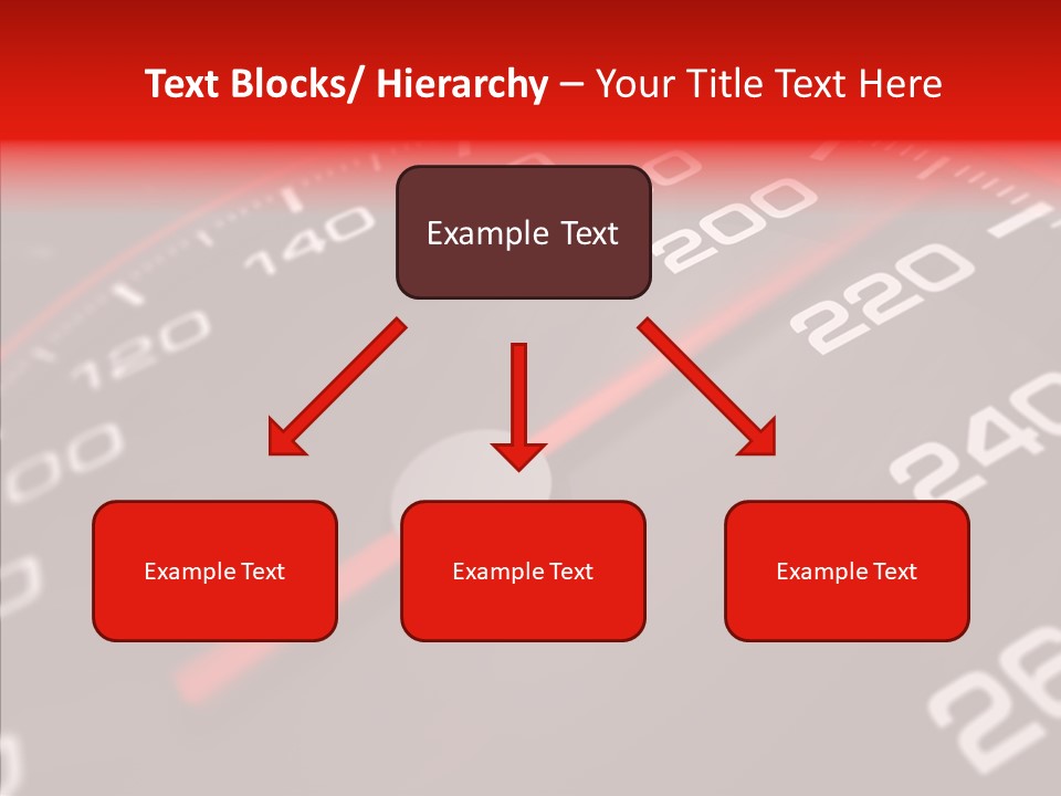 Race Speedometer Extreme PowerPoint Template