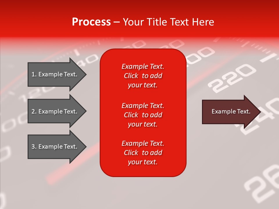Race Speedometer Extreme PowerPoint Template