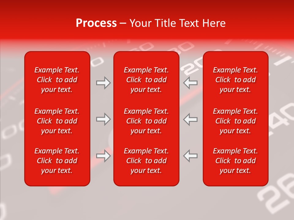 Race Speedometer Extreme PowerPoint Template