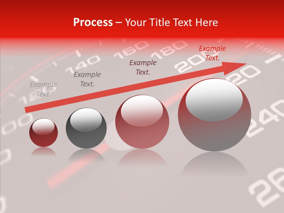 Race Speedometer Extreme PowerPoint Template