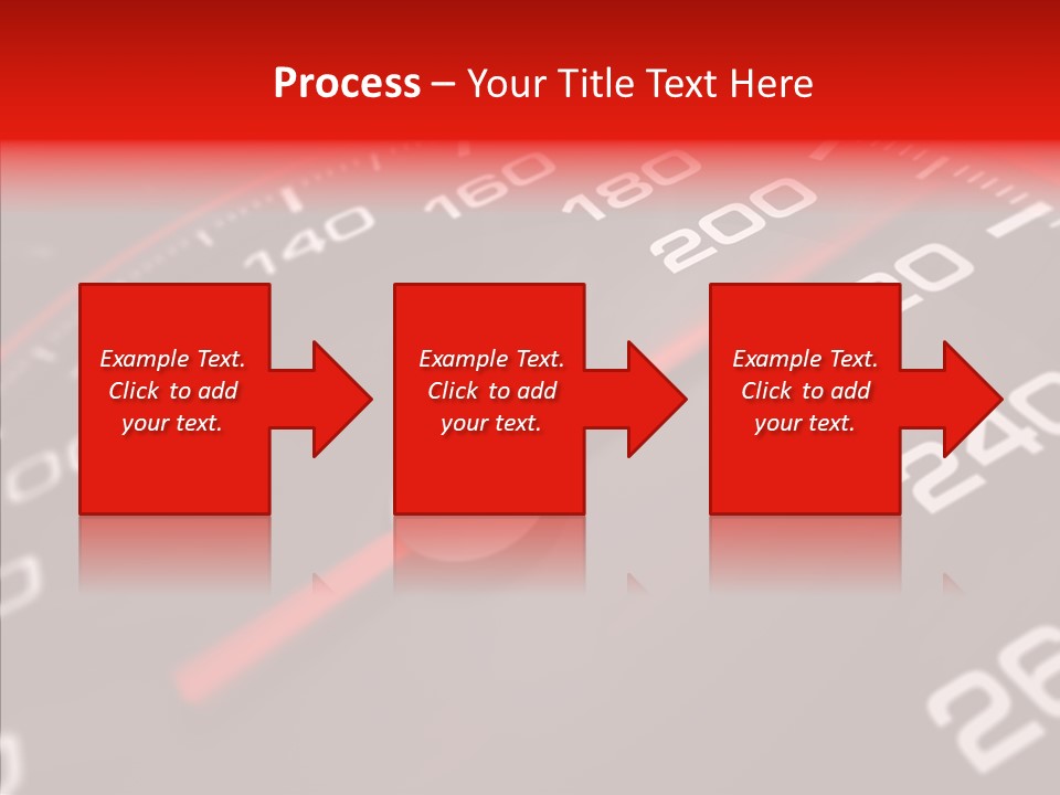 Race Speedometer Extreme PowerPoint Template