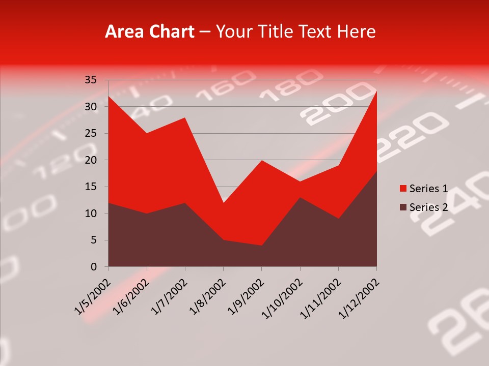 Race Speedometer Extreme PowerPoint Template