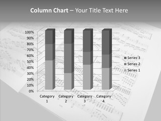 Music School Key Icon PowerPoint Template