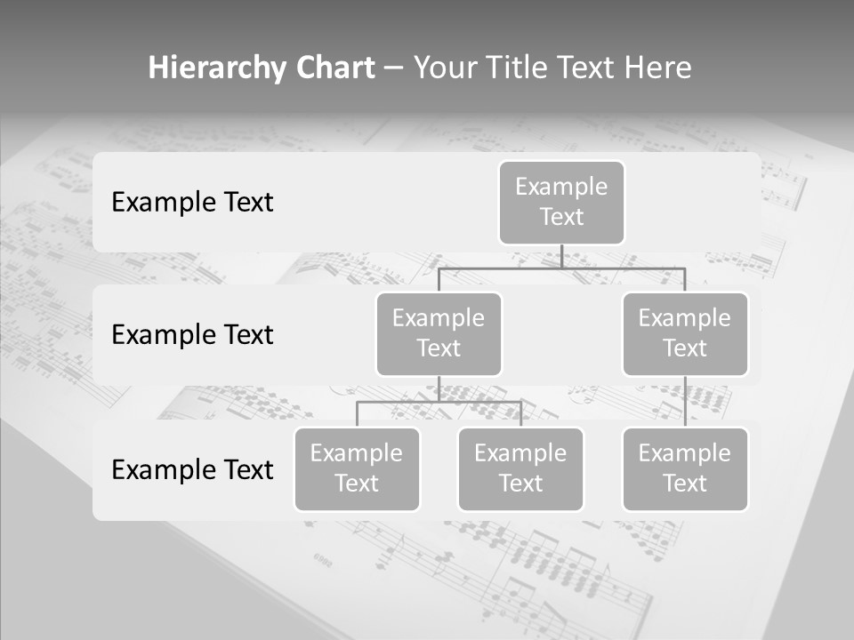 Music School Key Icon PowerPoint Template