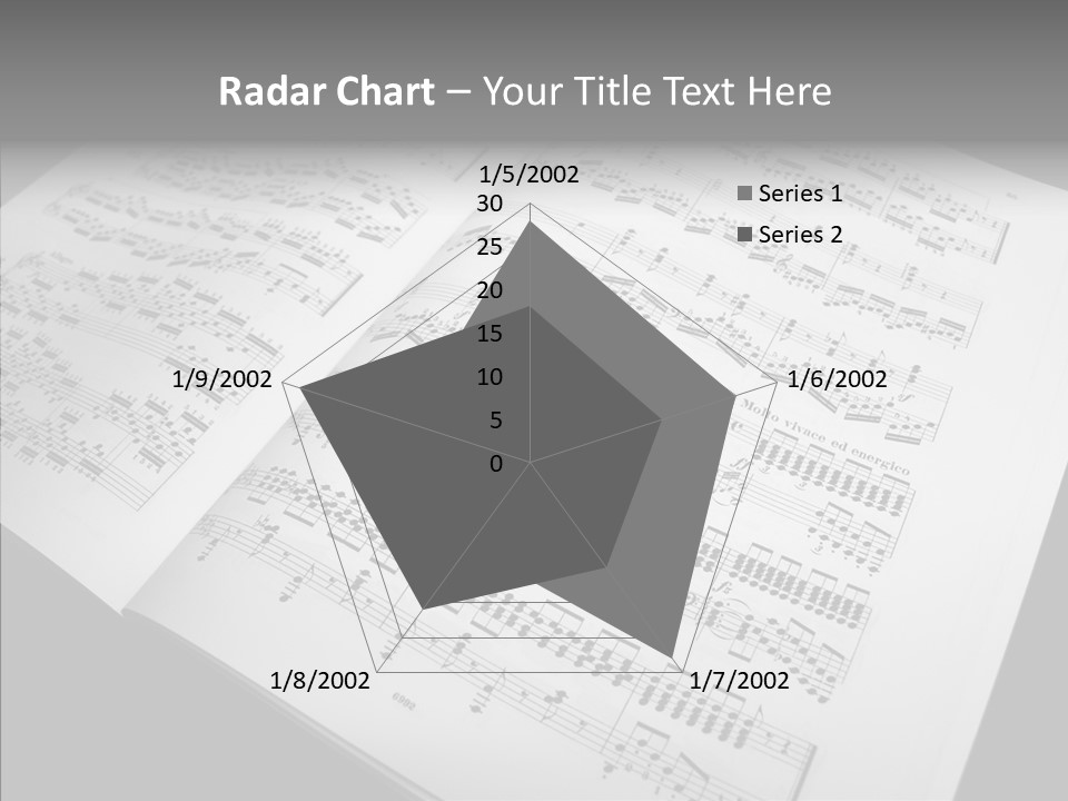 Music School Key Icon PowerPoint Template