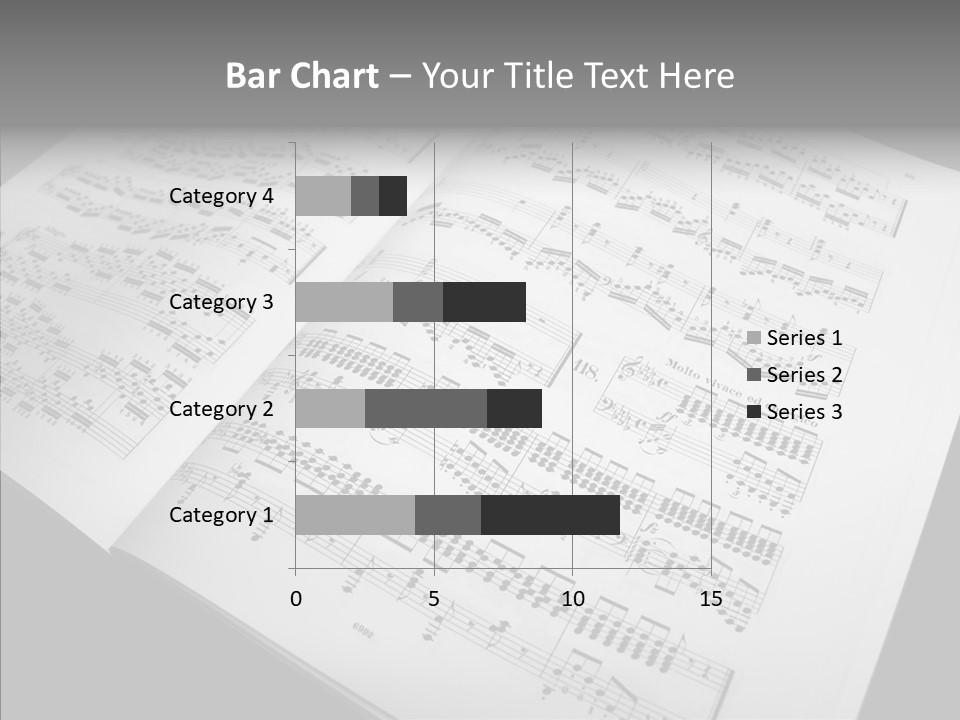 Music School Key Icon PowerPoint Template