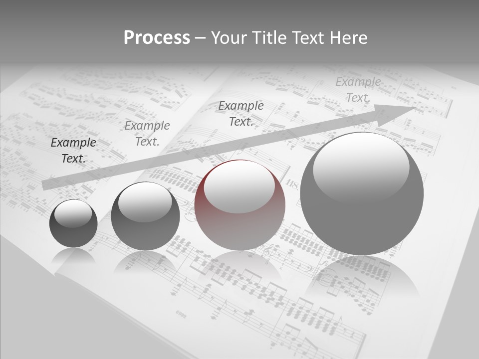 Music School Key Icon PowerPoint Template