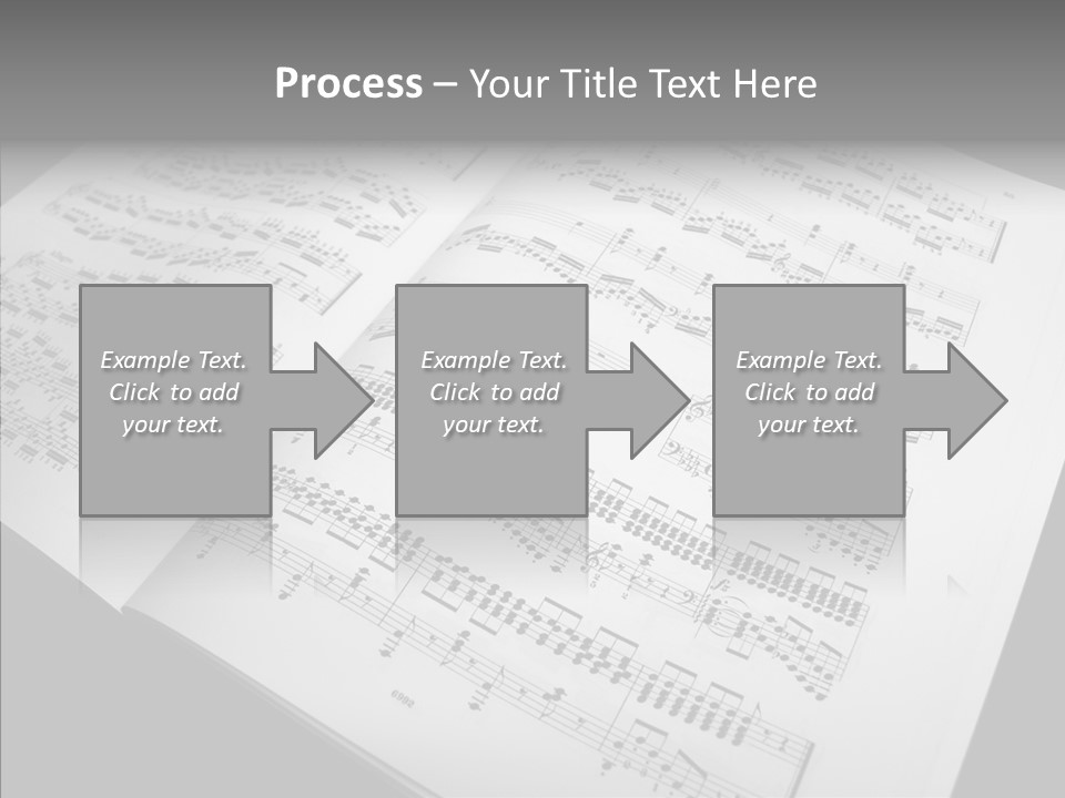 Music School Key Icon PowerPoint Template