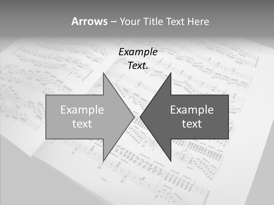 Music School Key Icon PowerPoint Template