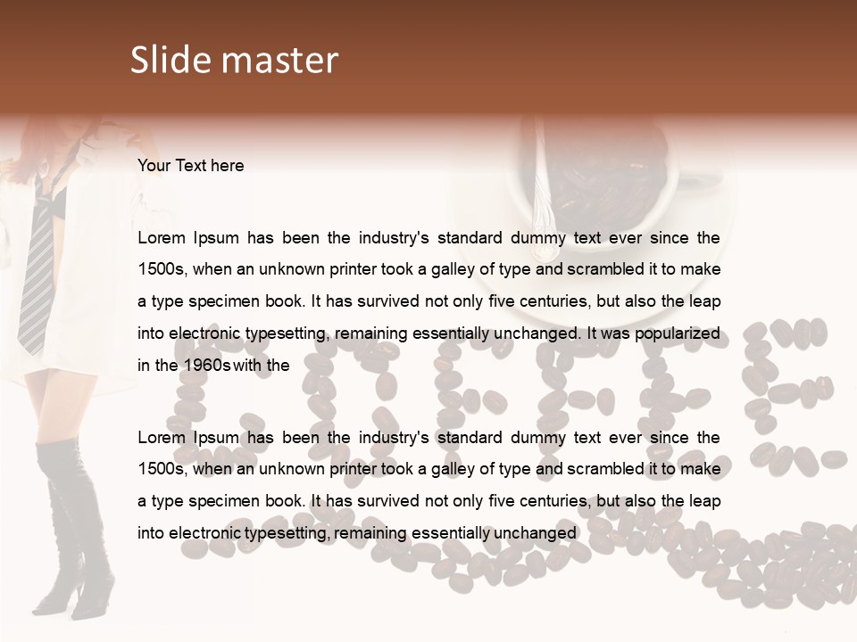 Good Looking Beautiful White PowerPoint Template