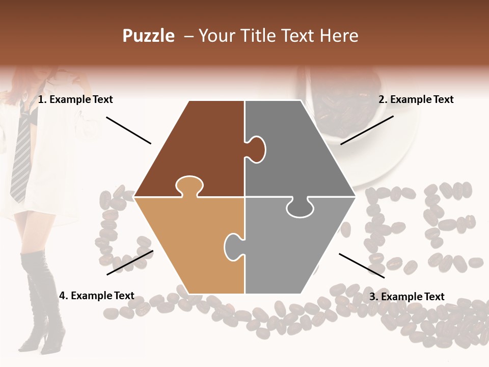 Good Looking Beautiful White PowerPoint Template